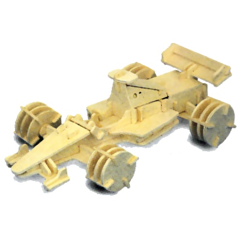 Quay P081 Formula 1 Woodcraft Construction Kit