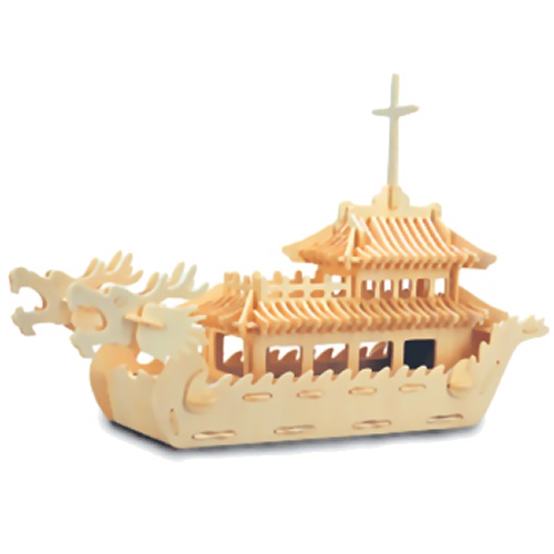 Quay P085 Dragon Boat Woodcraft Construction Kit