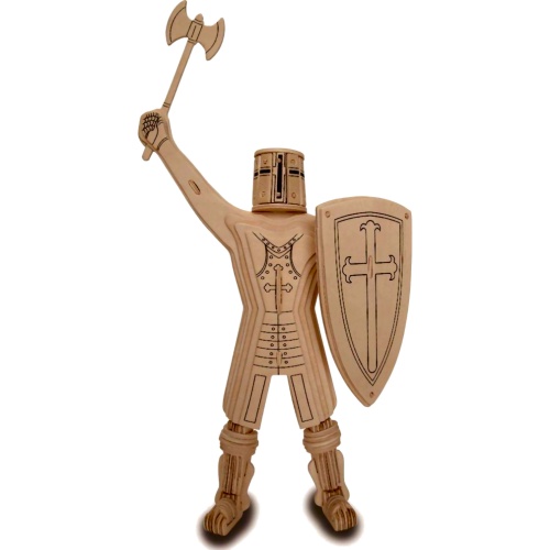Quay P317 Knight Templar Woodcraft Construction Kit