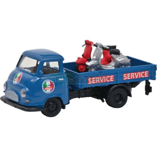 Hanomag Kurier 'Vespa Service' with 2 Vespa - Blue