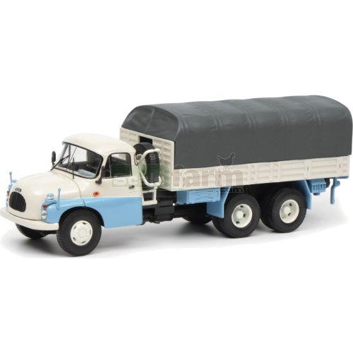 Tatra T148 Flatbed - Blue/White
