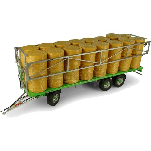 Joskin WAGO TR10000 T20 Trailer with 32 Round Bales