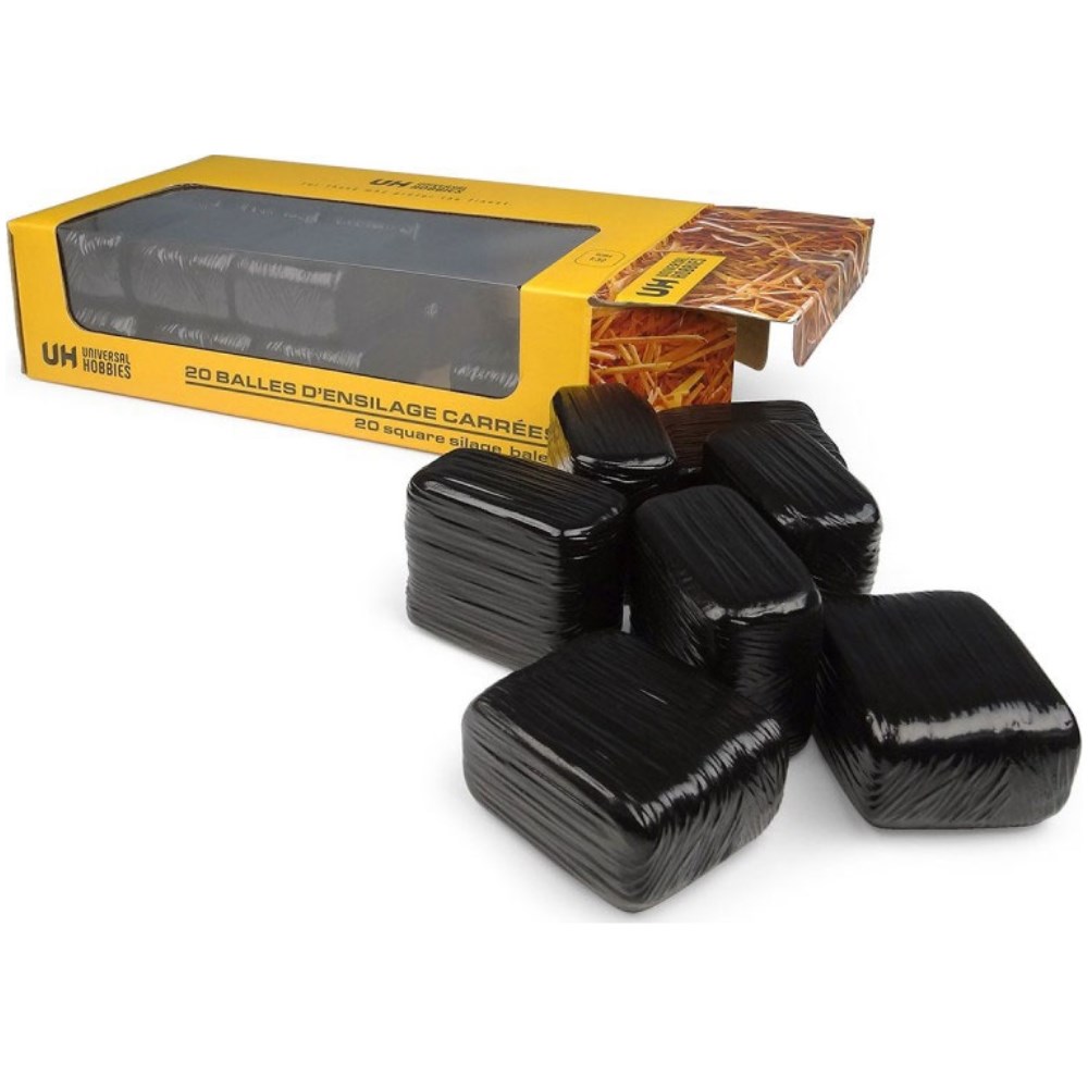 Square Silage Bales - Black (Pack of 20)