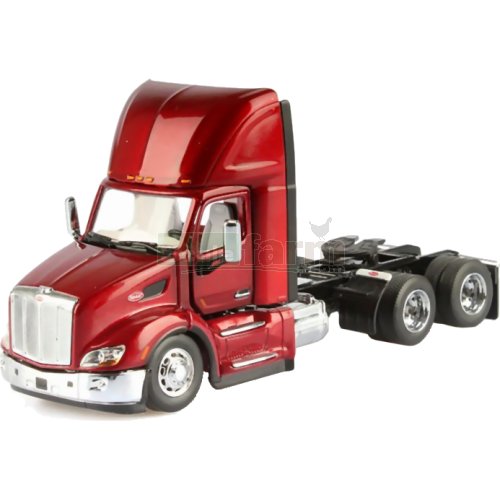 Peterbilt 579 Day Cab Tractor Legendary - Red