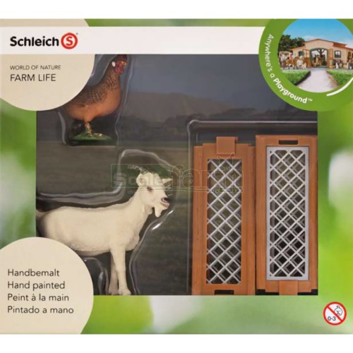 Mini Playset - Small Farm Animal Set
