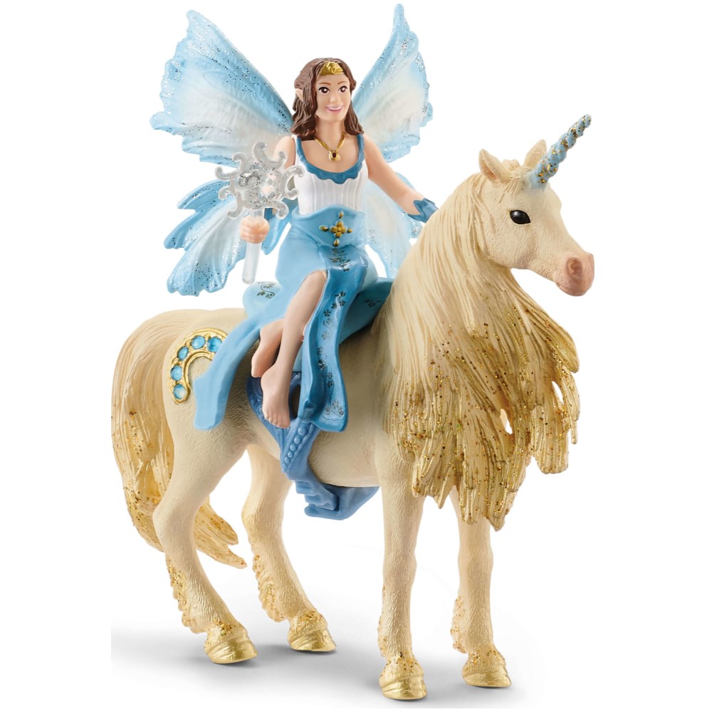 Eyela Riding on Golden Unicorn