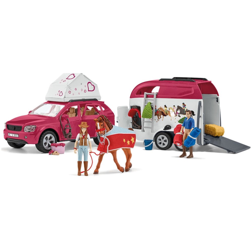 Horse Adventures with Car, Tent and Trailer