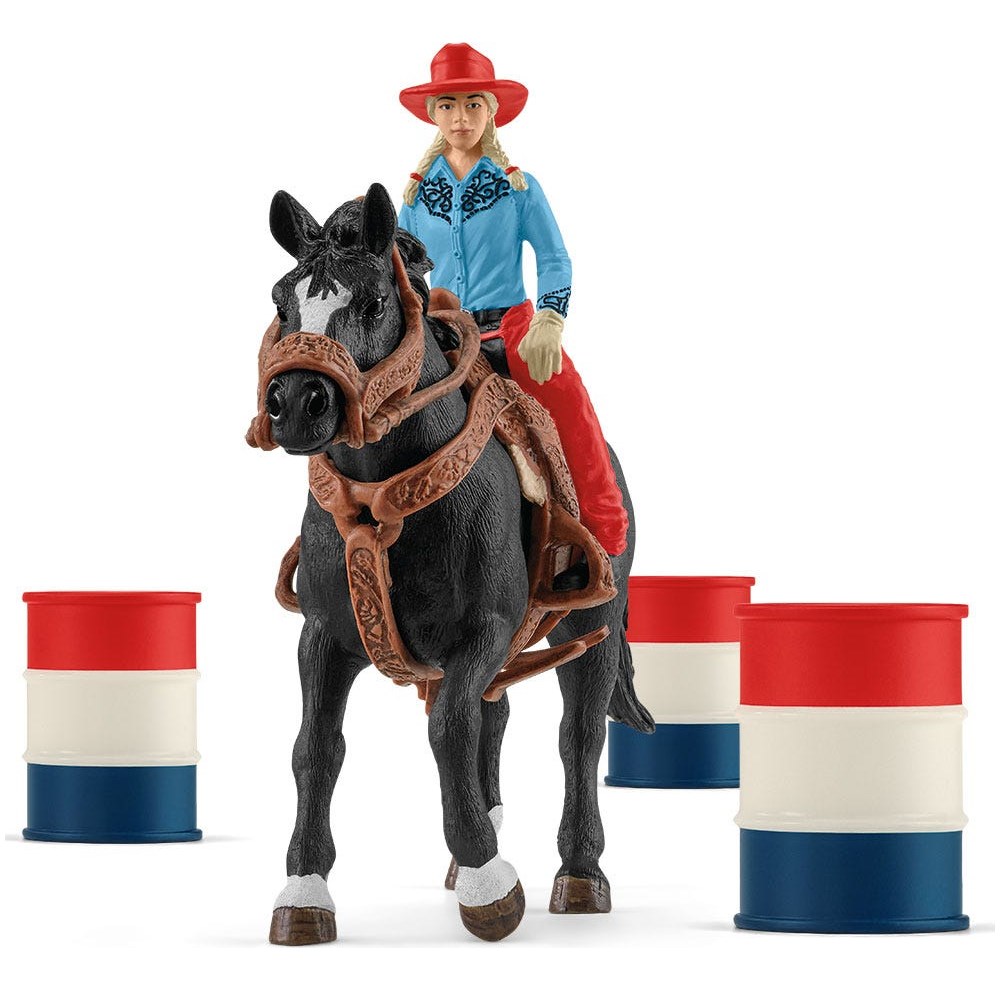 Cowgirl Barrel Racing Fun