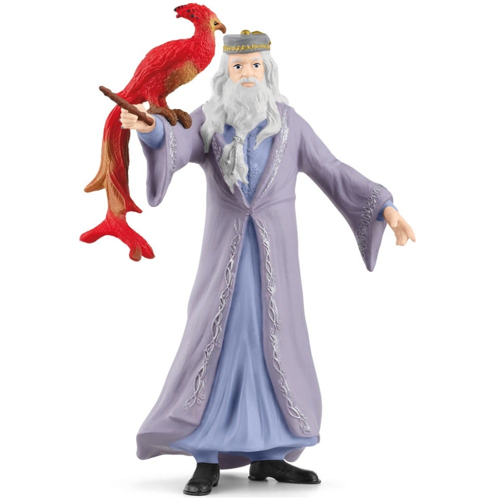Dumbledore and Fawkes