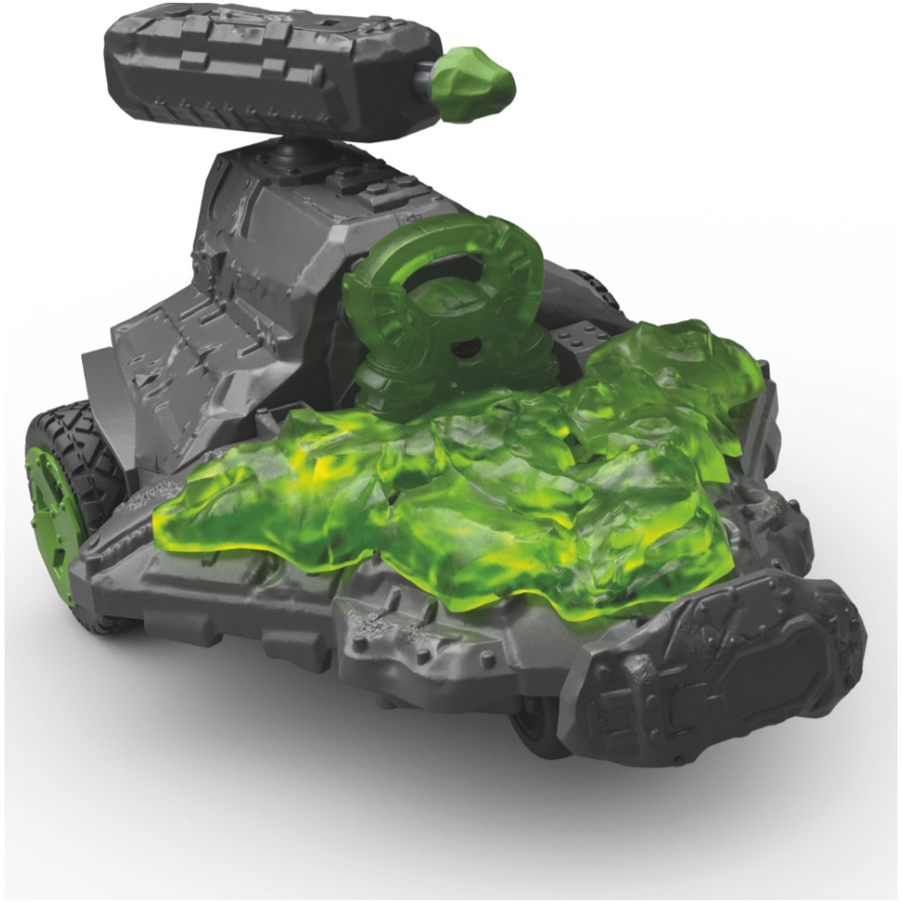 Stone Jet Vehicle with Mini Creature