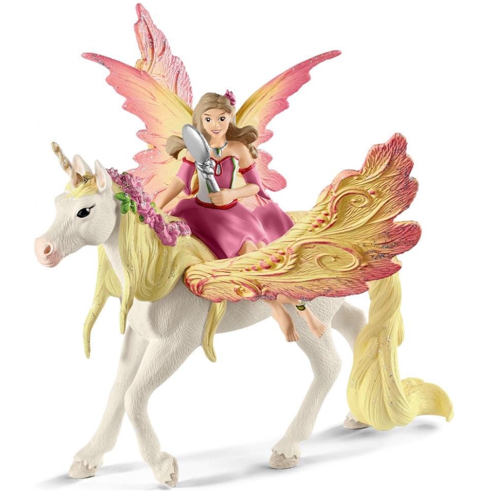 Fairy Feya with Pegasus Unicorn