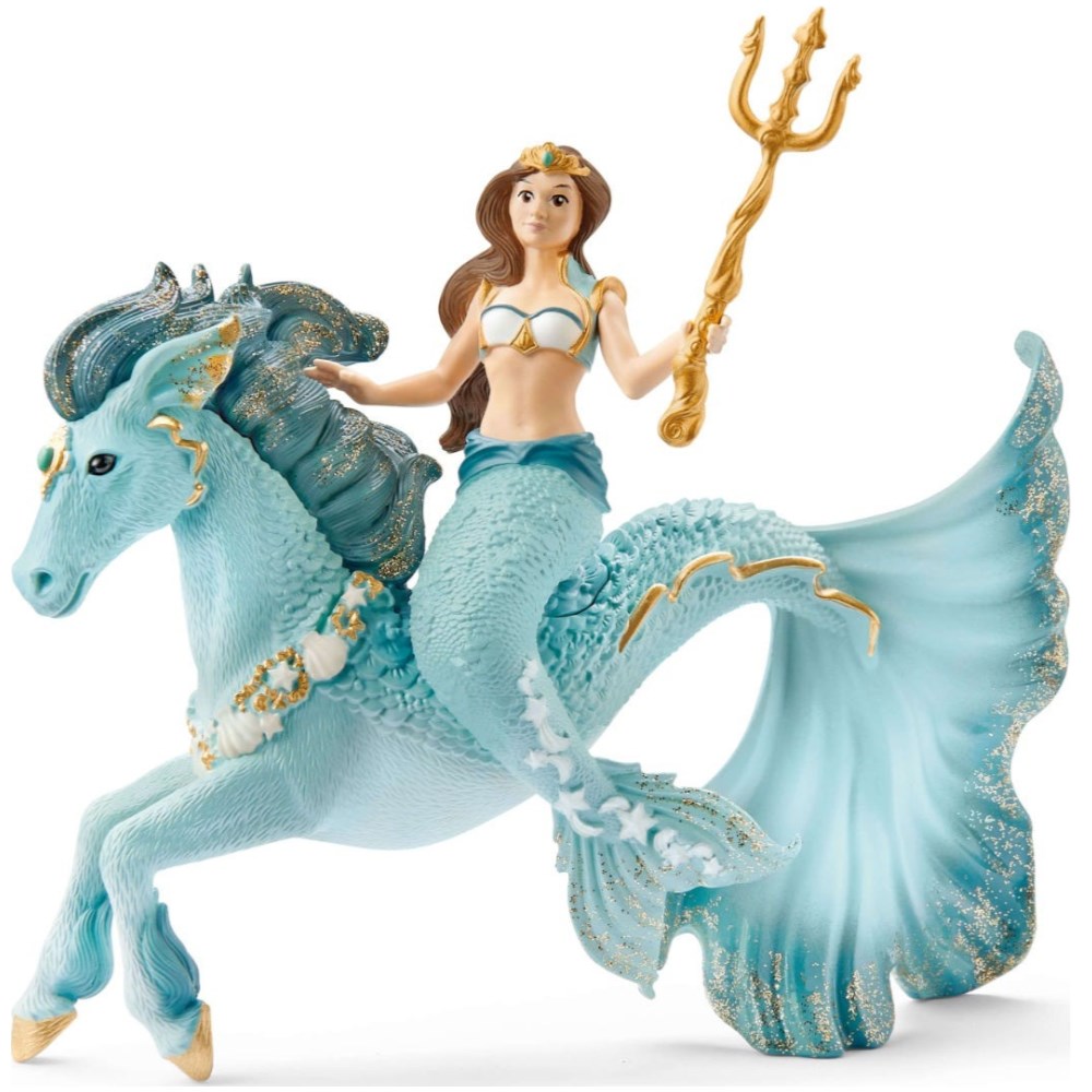 Mermaid Eyela on Underwater Horse