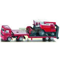 Preview Low Loader with Combine Harvester
