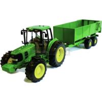 Preview John Deere 6930 Tractor and Bulk Tipping Trailer - Big Farm