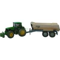 Preview John Deere 6820 Tractor with Krampe Tipping Trailer (Weathered Finish)
