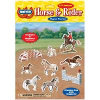 Preview Breyer Horse & Rider Magnet Play Set - 2nd Edition