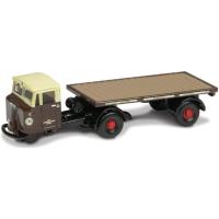 Scammell Mechanical Horse Flat Trailer - GWR