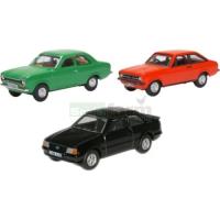 Ford Escort 3 Car Set - MkI/MkII/XR3i