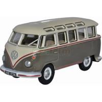 VW T1 Samba Bus - Grey/White