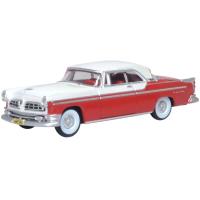 Chrysler New Yorker Deluxe Coupe St. Regis 1955 - Tango Red/Platinum