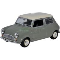 Classic Mini Car - Tweed - Grey/Old English White