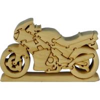 Preview Sports Motorbike Wooden Puzzle