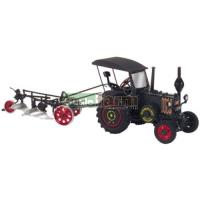 Preview Lanz Bulldog Vintage Tractor with 3 Furrow Plough