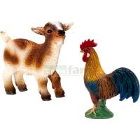 Preview Farm Life Babies - Rooster and Dwarf Goat (Set 3)