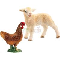 Preview Farm Life Babies - Lamb and Hen (Set 4)