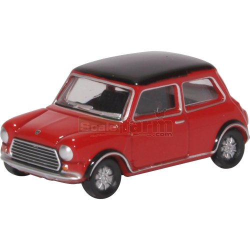 Classic Mini Cooper Mk2 - Tartan Red/Black