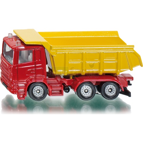 Truck With Tipping Trailer