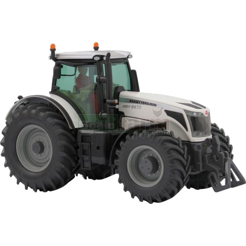 Massey Ferguson 8670 Tractor - Limited Edition White