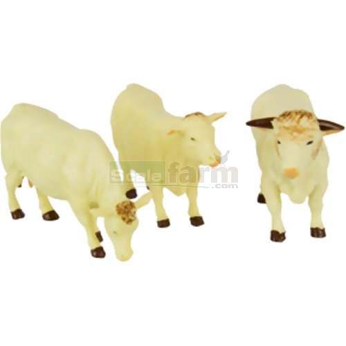 Charolais Cattle (3 Pack)