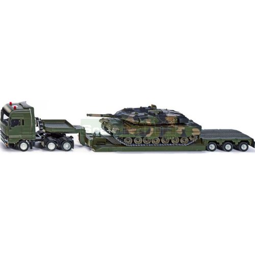 MAN Low Loader with Battle Tank