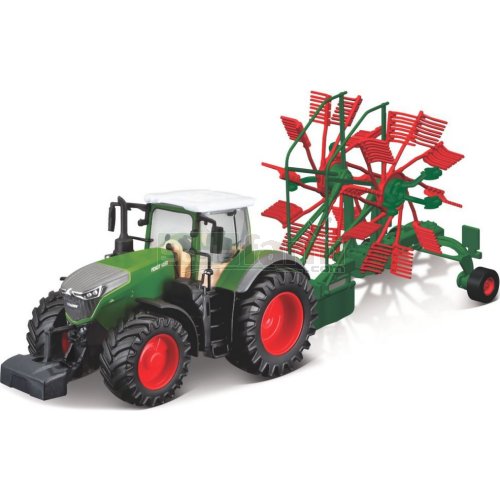 Fendt 1050 Vario and Whirl Rake