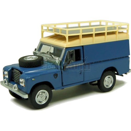 Land Rover S3 109 - Blue with Roof Rack