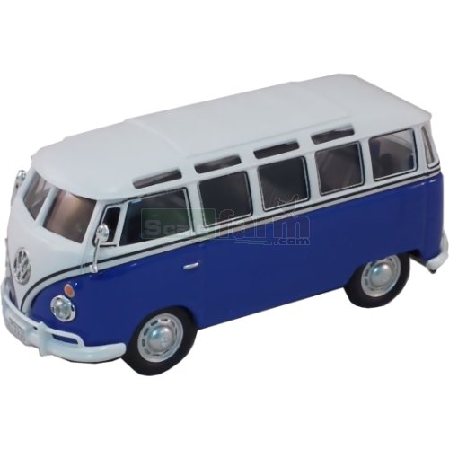 VW T1 Bus - Dark Blue/ White