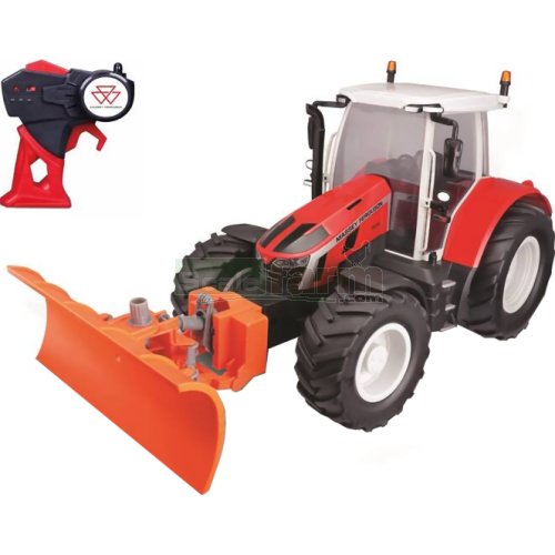 Massey Ferguson 5S.145 Tractor with Snow Plough - 2.4 GHz Remote Control