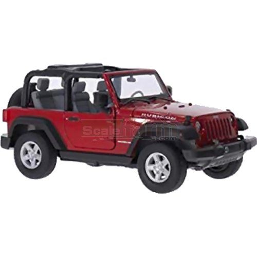 Jeep Wrangler Closed Roof - Red