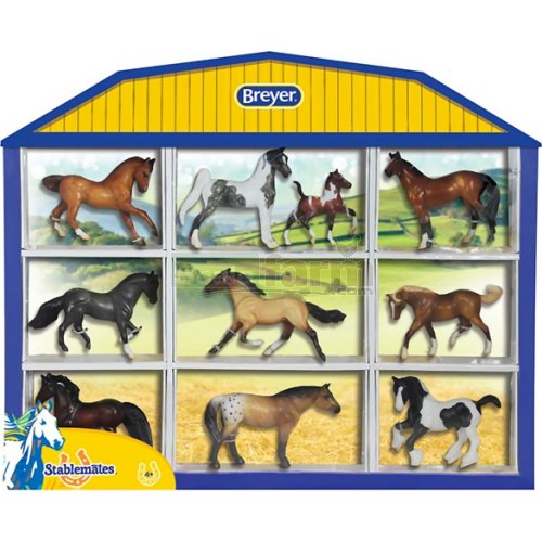 Stablemates Horse Lover's Collection Shadow Box Set