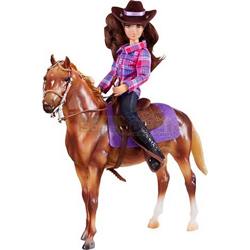Classics Western Rider and Horse Set