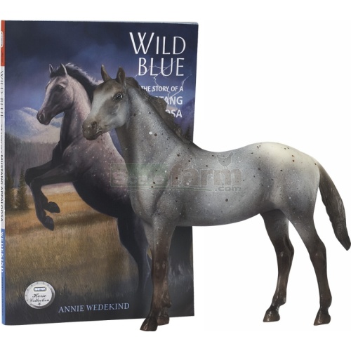 Wild Blue Horse And Book Gift Set