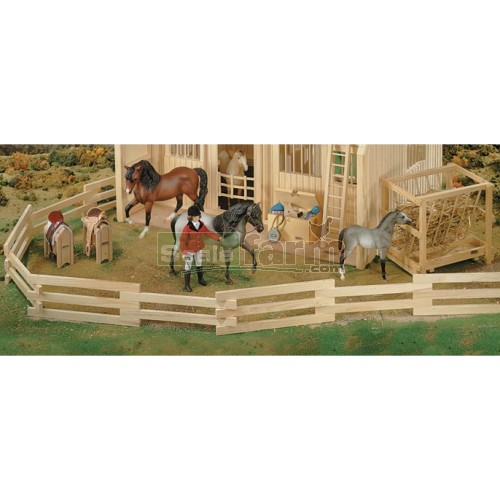 Breyer 7500 Natural Wood Corral Fencing