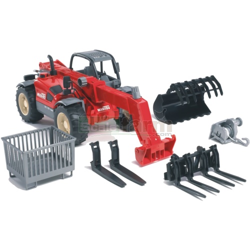 Manitou Telescopic Loader MLT 633 With Accessories