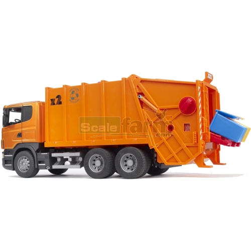 Scania R Series Garbage Truck (orange)