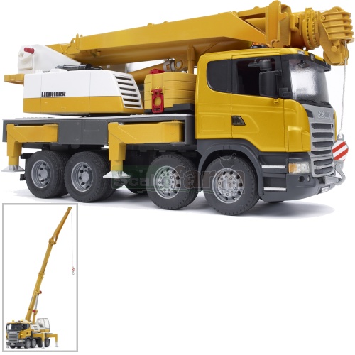 Scania R Series Liebherr Crane Truck with Light and Sound Module
