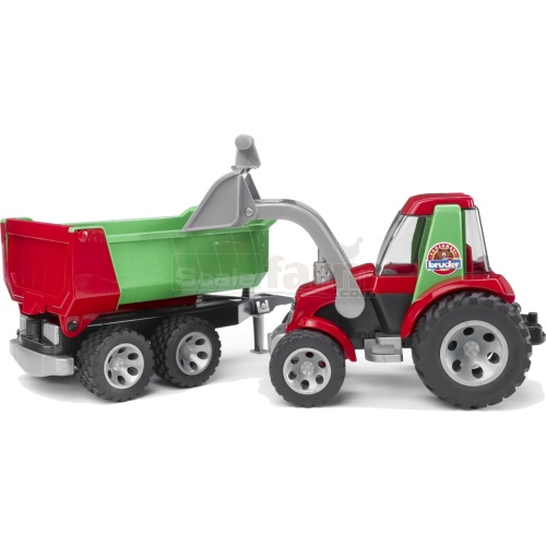 ROADMAX Tractor With Front Loader And Rear Tipper