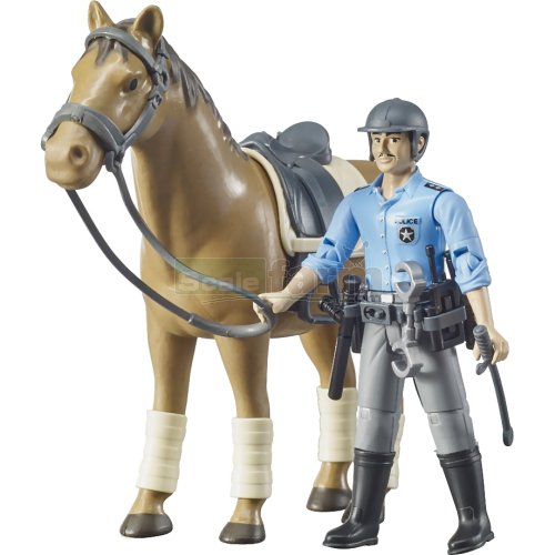 Police Horse and Rider