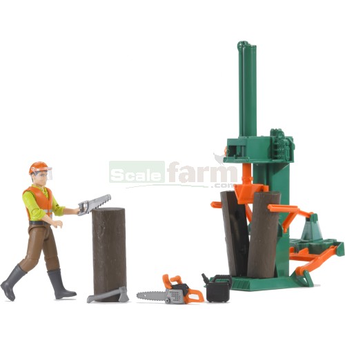 Forestry Set with Figure