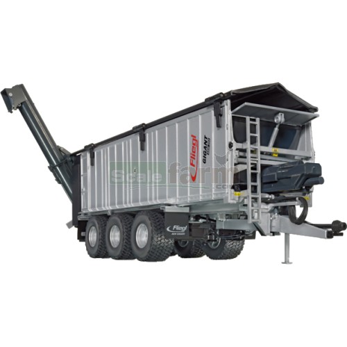 Fliegl ASW 391 Push-Off Trailer with Overhead Loading Auger